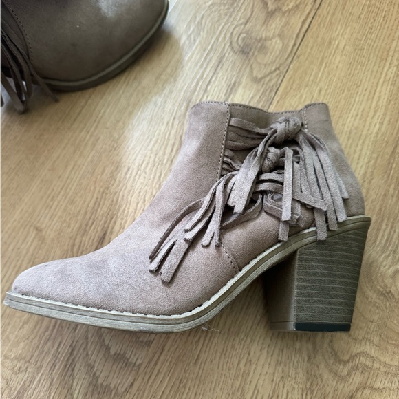 Faded glory tassle heeled booties - Picture 3 of 5